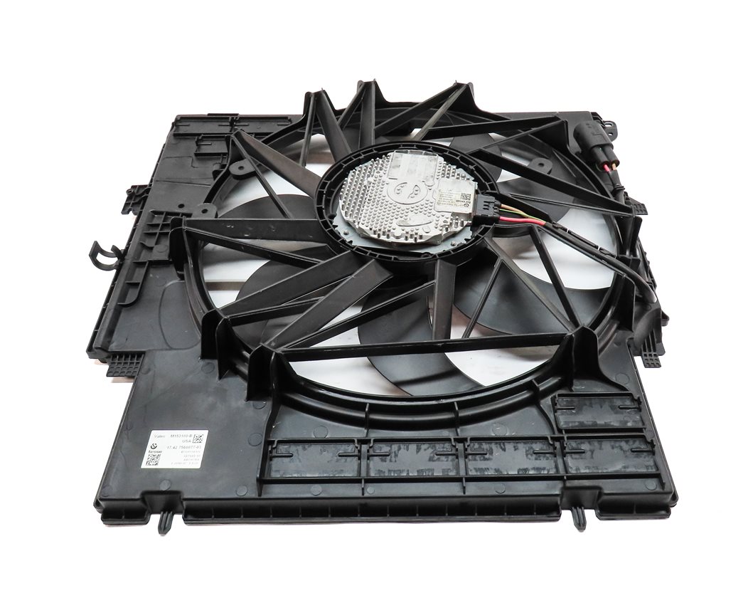 Thumbnail 5: 11-18 BMW X3 X4 (F25 F26) 3.0L N55 TURBO ENGINE 600 WATT RADIATOR COOLING FAN