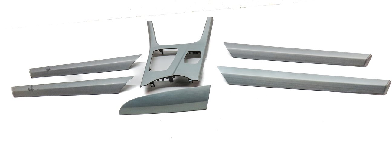 Thumbnail 2: 2014 BMW X3 (F25) INTERIOR DASH DOOR CONSOLE TRIM SET/6 (ALUMINUM)