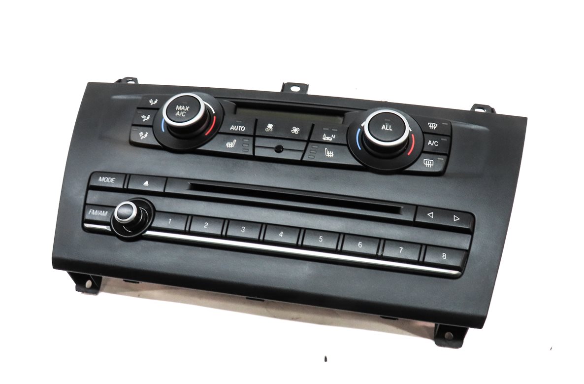 11-14 BMW X3 (F25) FRONT HEATER A/C TEMPERATURE CLIMATE CONTROL w/ HEATED SEAT