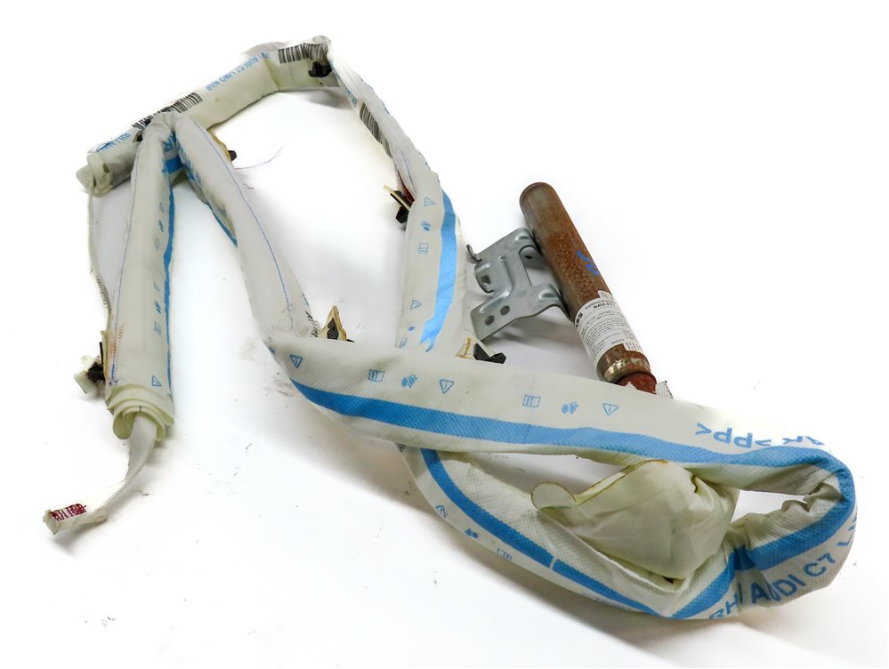 Thumbnail 1: 16-18 AUDI A6 S6 (C7 4G8) FRONT RIGHT PASSENGER ROOF CURTAIN SRS AIRBAG AIR BAG