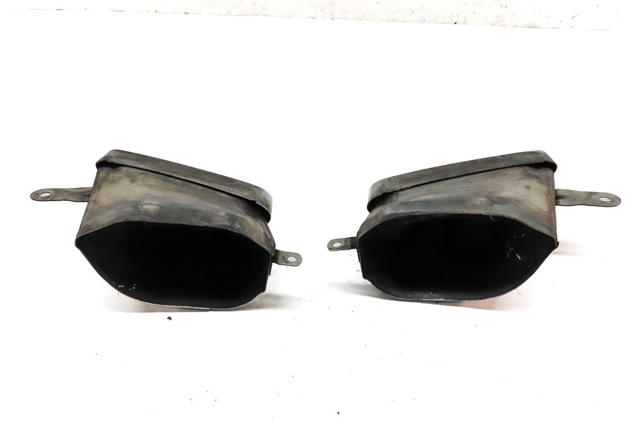Thumbnail 4: 16-18 AUDI A6 C7 4G REAR MUFFLER EXHAUST TRIM TIP SET/ 2 (CHROME)