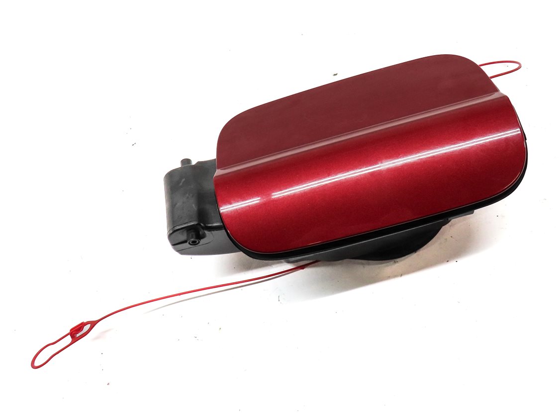 Thumbnail 3: 2012-2018 AUDI A6 S6 (C7) FUEL TANK DOOR LID COVER TRIM w/ HOUSING (RED)