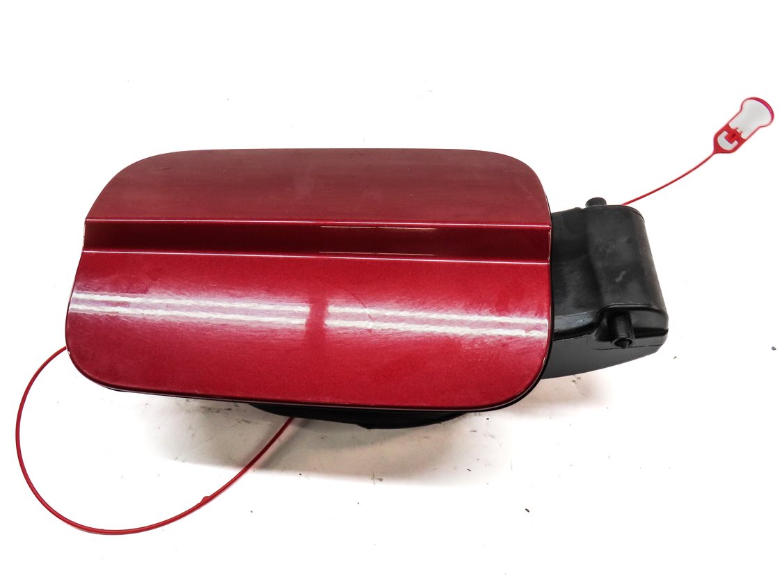 Thumbnail 4: 2012-2018 AUDI A6 S6 (C7) FUEL TANK DOOR LID COVER TRIM w/ HOUSING (RED)