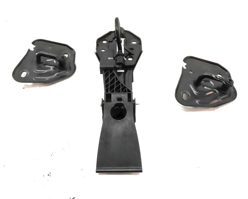 Thumbnail 2: 2017 AUDI A6 (C7 4G) FRONT HOOD BONNET LID SAFETY HOOK RELEASE CATCH LATCH SET/3