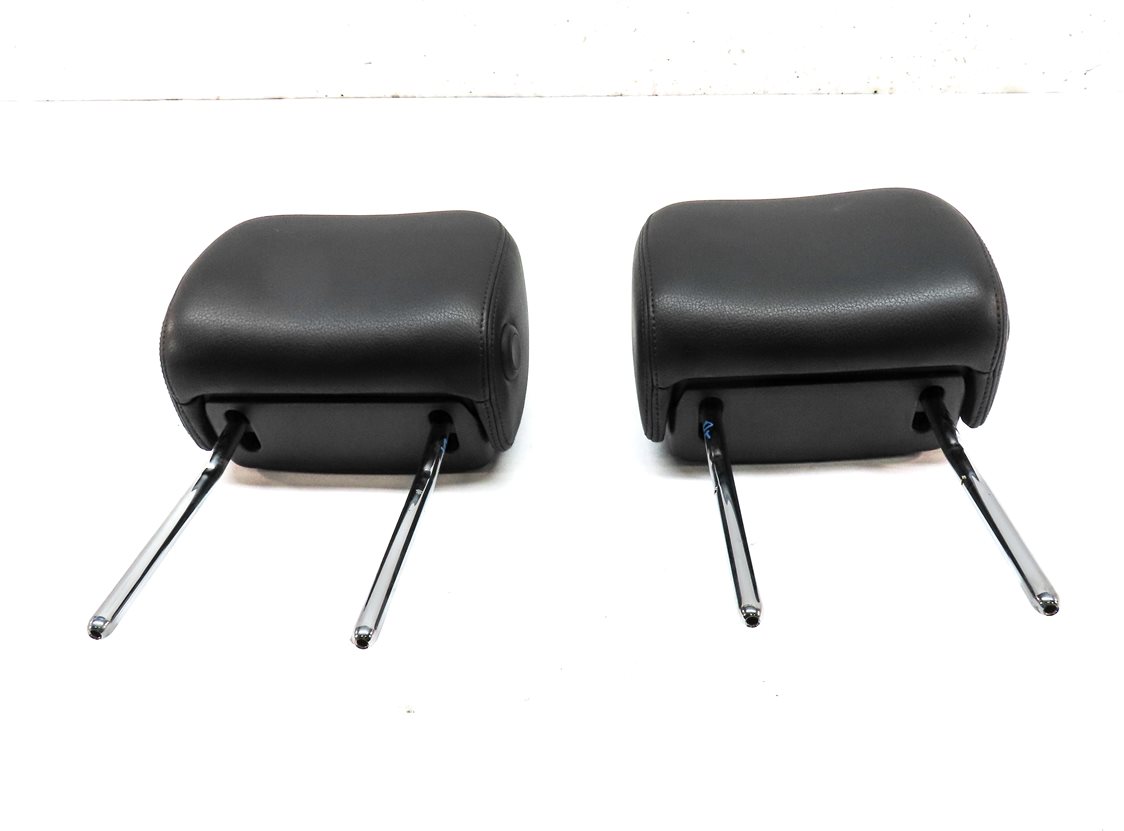 Thumbnail 2: 12-18 AUDI A6 A7 S6 S7 RS7 (C7 4G8) FRONT LEFT & RIGHT SEAT HEADREST SET (BLACK)