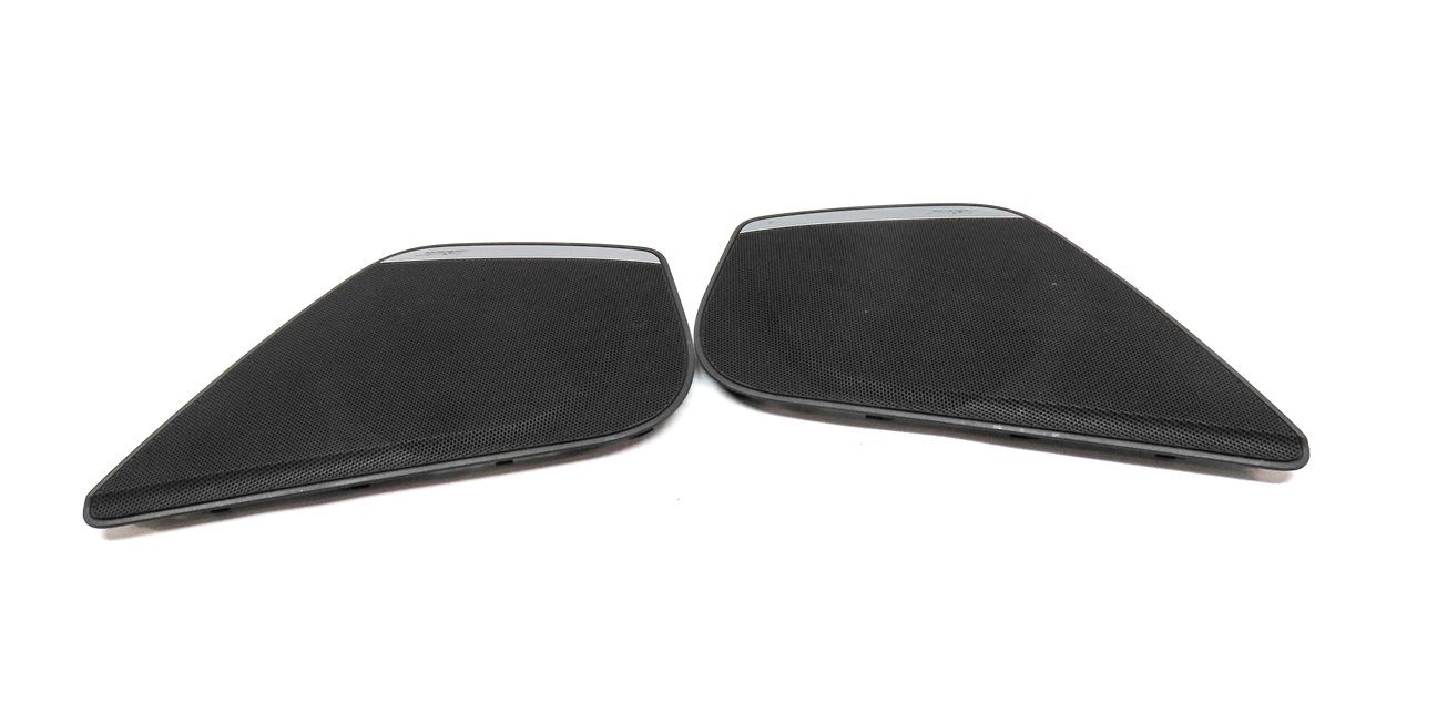 Thumbnail 6: 2017 AUDI A6 (C7 4G) BOSE RADIO STEREO AUDIO SPEAKER GRILLE TRIM SET/4 (BLACK)