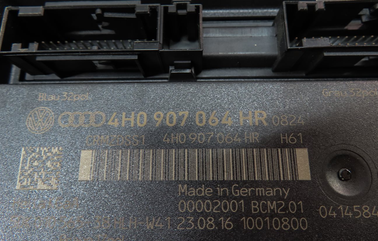 Thumbnail 13: 17-18 AUDI A6 C7 4G 3.0L SUPER SPEEDOMETER ECM IGNITION IMMOBILIZER MODULE SET/8