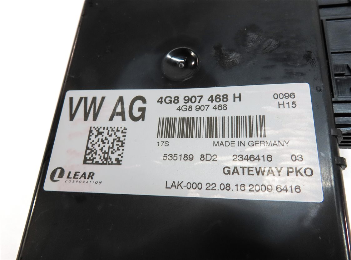 Thumbnail 16: 17-18 AUDI A6 C7 4G 3.0L SUPER SPEEDOMETER ECM IGNITION IMMOBILIZER MODULE SET/8