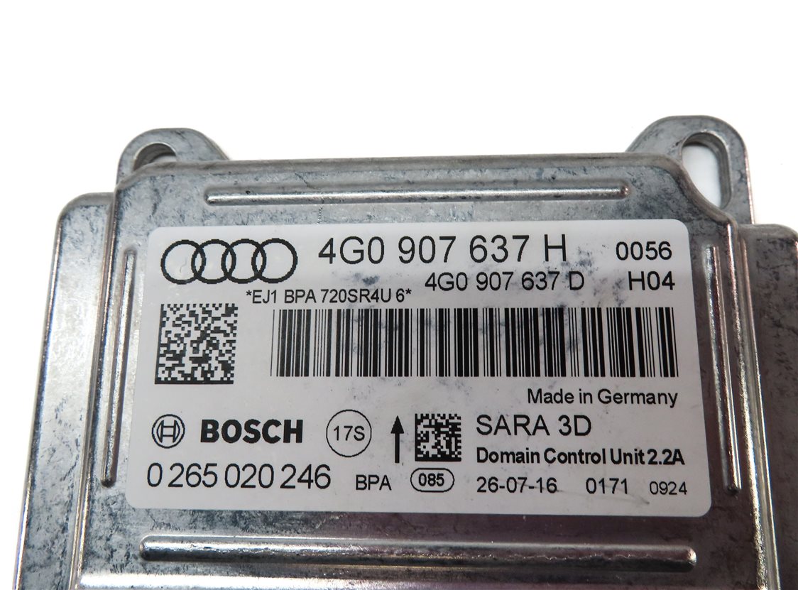 Thumbnail 4: 2017 AUDI A6 (C7 4G) YAW TURN RATE ACCELERATION SPEED SENSOR