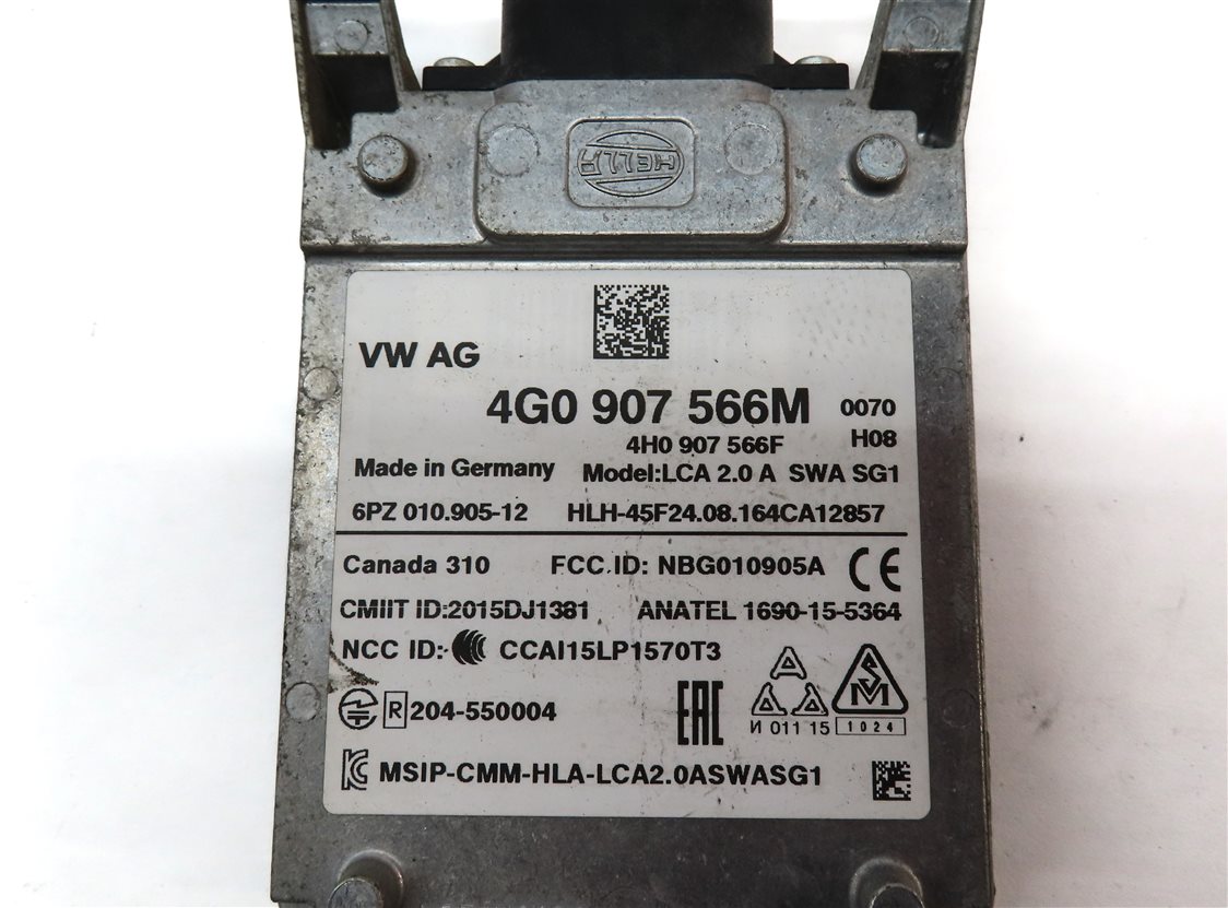 Thumbnail 4: 16-18 AUDI A6 A7 S6 S7 RS7 C7 4G8 REAR RIGHT BLIND SPOT RADAR SENSOR MASTER