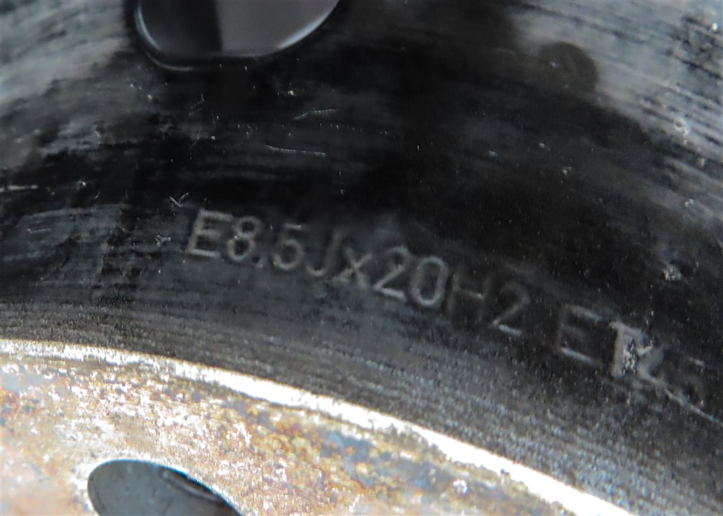 Thumbnail 4: 2016-2018 AUDI A6 (C7 4G) 20 X 8.5 INCH 5 SPOKE STAR ALLOY WHEEL RIM 