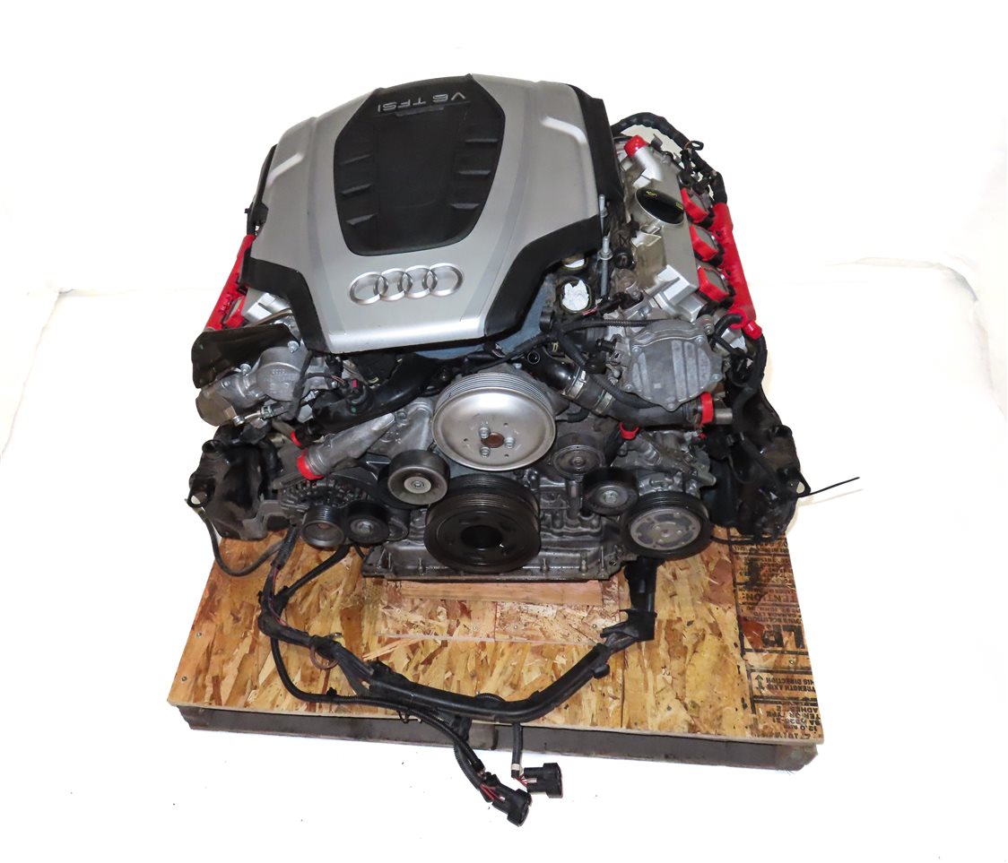 Thumbnail 10: 15-18 AUDI A6 A7 A8 C7 4G D4 4H 3.0L SUPER CREC CREH ENGINE MOTOR ASSEMBLY(101k)