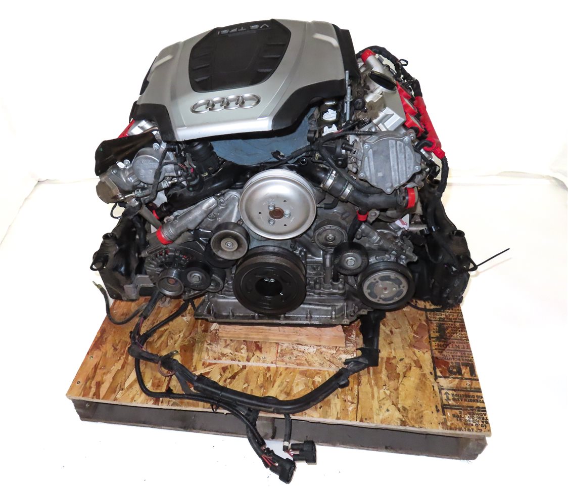 Thumbnail 11: 15-18 AUDI A6 A7 A8 C7 4G D4 4H 3.0L SUPER CREC CREH ENGINE MOTOR ASSEMBLY(101k)