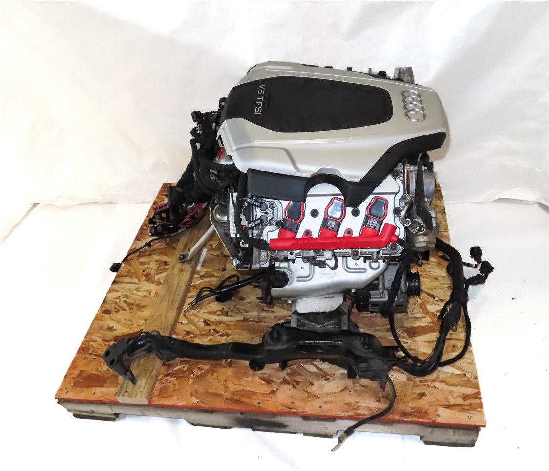 Thumbnail 12: 15-18 AUDI A6 A7 A8 C7 4G D4 4H 3.0L SUPER CREC CREH ENGINE MOTOR ASSEMBLY(101k)
