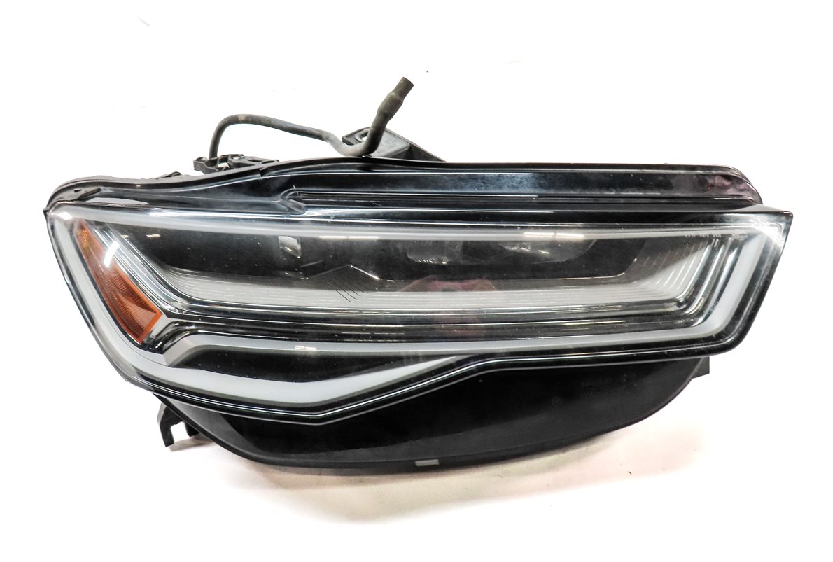 Thumbnail 3: 2016-2018 AUDI A6 S6 C7 4G8 FRONT RIGHT PASSENGER LED HEADLIGHT HEAD LIGHT LAMP