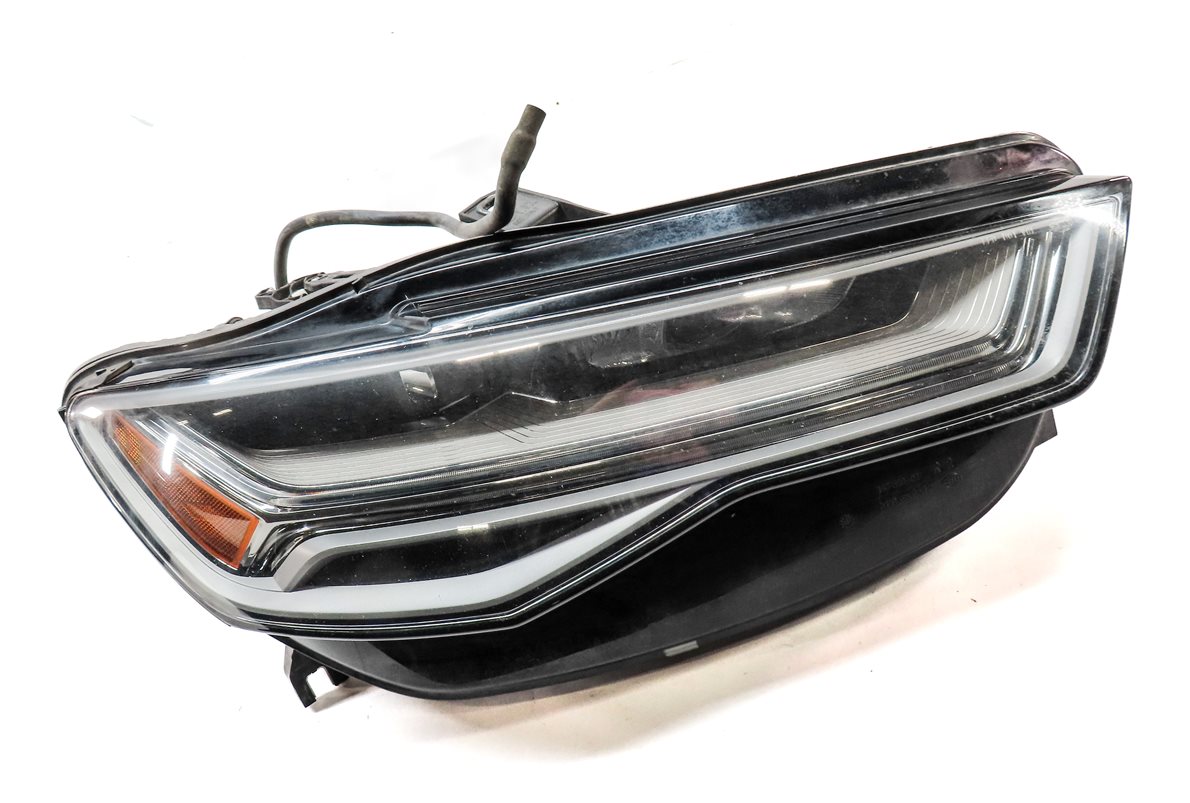 Thumbnail 4: 2016-2018 AUDI A6 S6 C7 4G8 FRONT RIGHT PASSENGER LED HEADLIGHT HEAD LIGHT LAMP