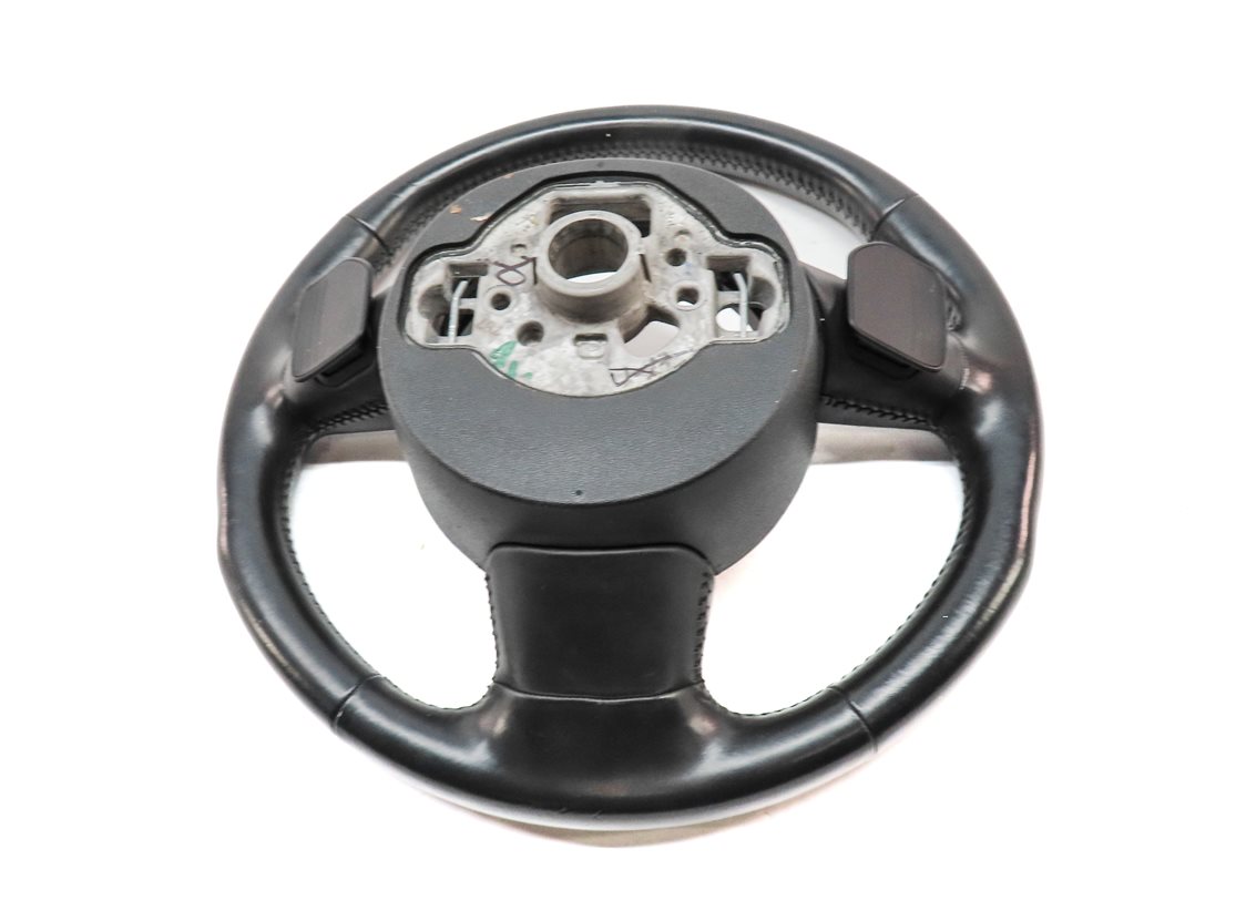 Thumbnail 5: 2012-2018 AUDI A6 A7 S6 S7 C7 4G8 3-SPOKE HEATED TIPTRONIC STEERING WHEEL(BLACK)
