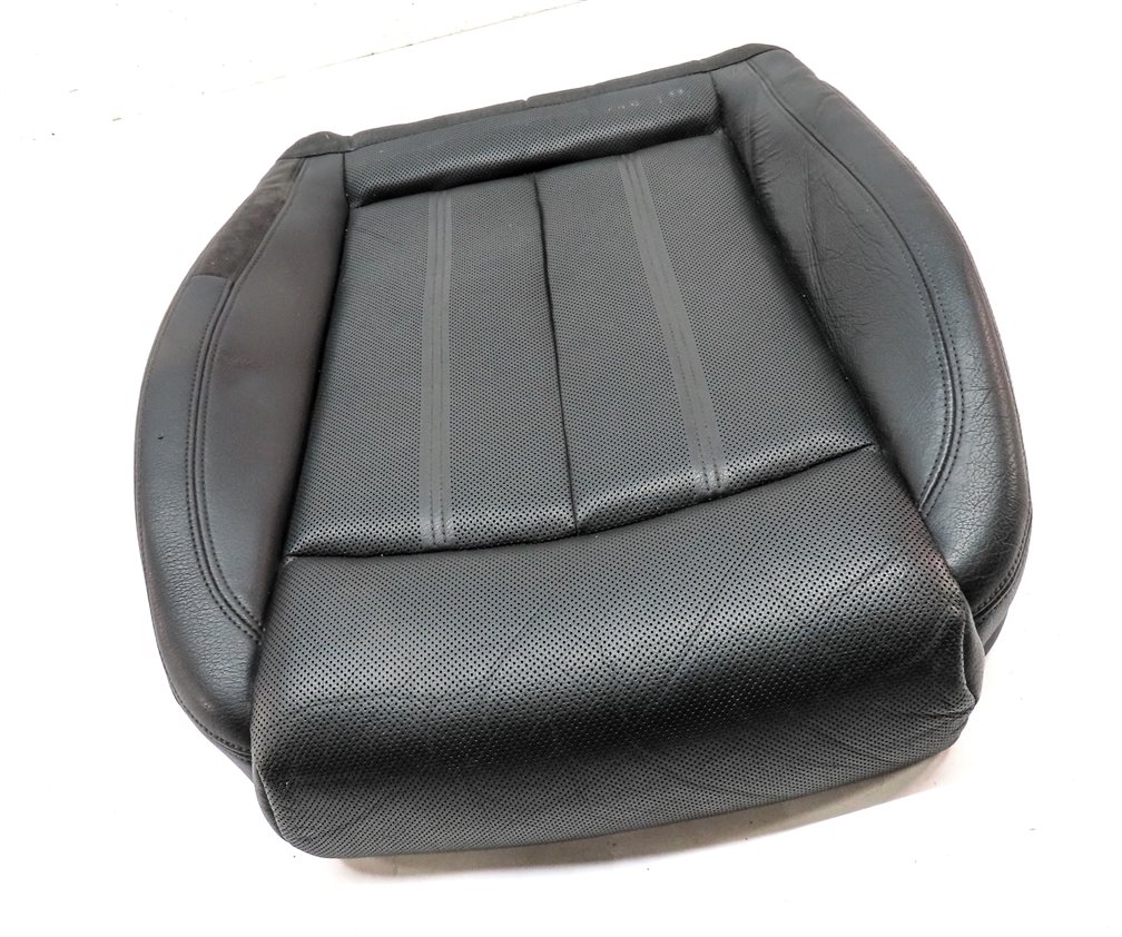 Thumbnail 3: 2017 AUDI A6 (C7 4G) FRONT LEFT DRIVER LOWER HEATED MEMORY SEAT CUSHION (BLACK)