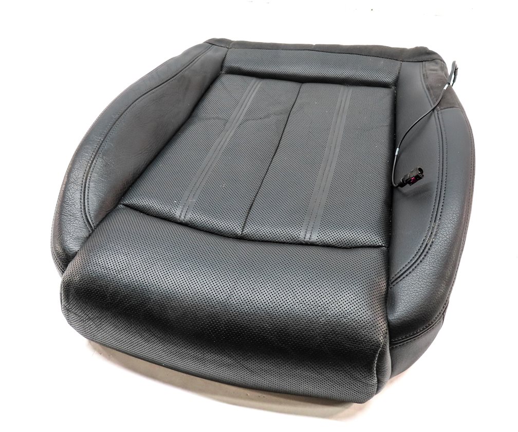 2017 AUDI A6 C7 4G FRONT RIGHT PASSENGER LOWER HEATED MEMORY SEAT CUSHION(BLACK)