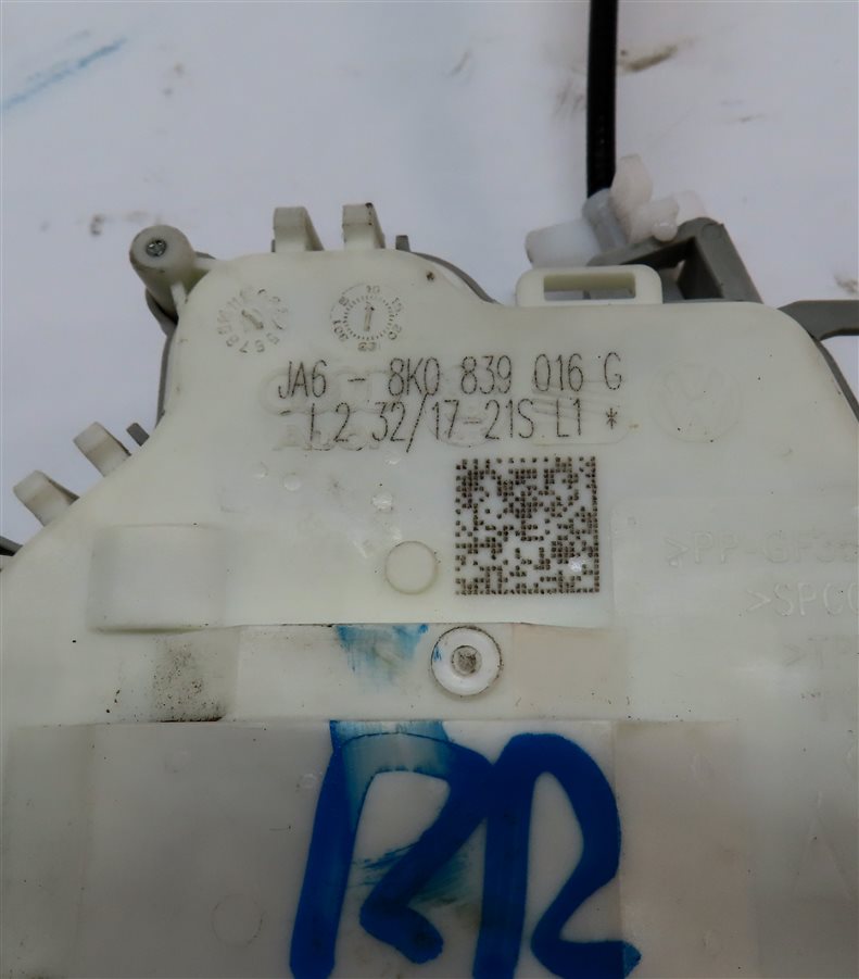 Thumbnail 6: 10-18 AUDI A3 A4 A8 Q3 Q5 S3 S4 SQ5 S8 REAR RIGHT DOOR LOCK LATCH ACTUATOR