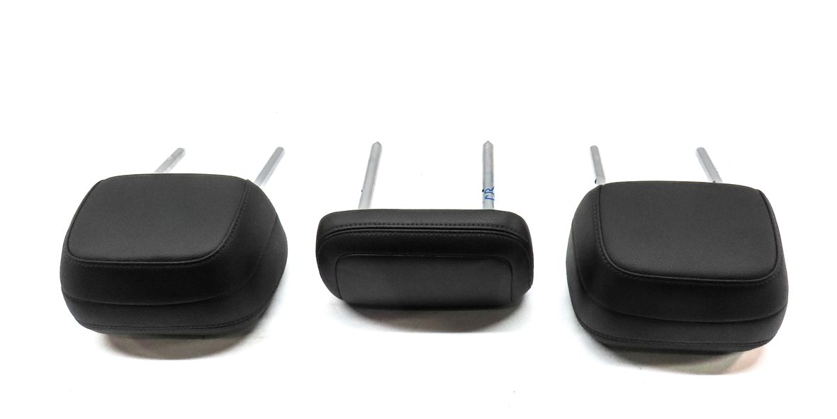 Thumbnail 5: 2015-2022 PORSCHE MACAN (95B) REAR LEFT RIGHT & CENTER SEAT HEADREST SET (Black)