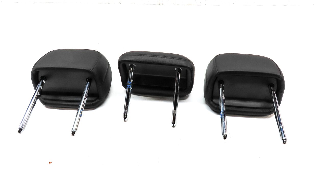 Thumbnail 6: 2015-2022 PORSCHE MACAN (95B) REAR LEFT RIGHT & CENTER SEAT HEADREST SET (Black)