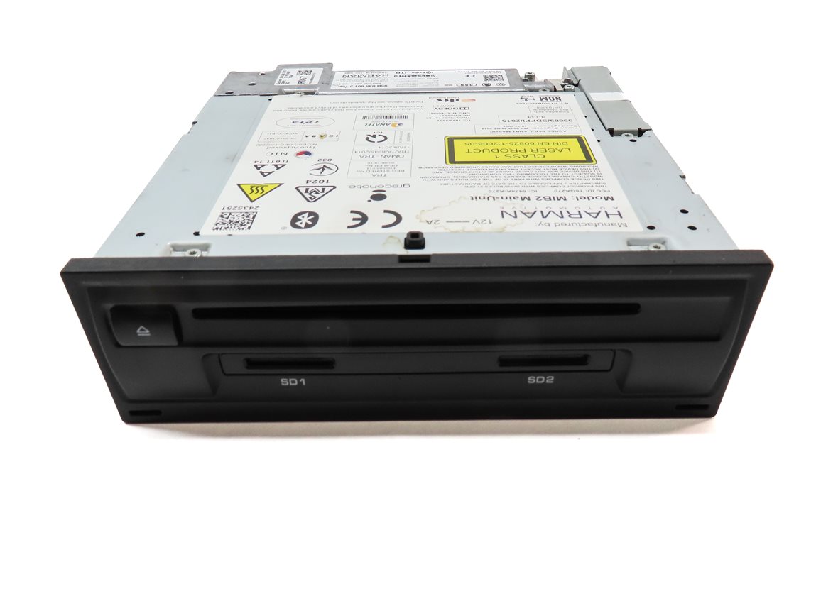 Thumbnail 2: 2017-2018 PORSCHE MACAN (95B) FRONT CD PLAYER RADIO HEAD UNIT w/ SD CARD SLOT