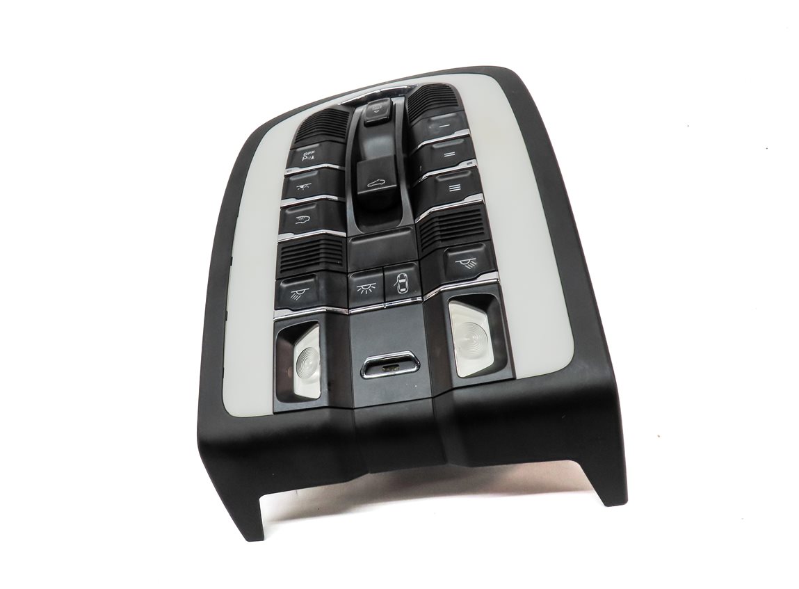Thumbnail 3: 2018 PORSCHE MACAN (95B) FRONT CENTER ROOF DOME LIGHT ASSEMBLY (Black)