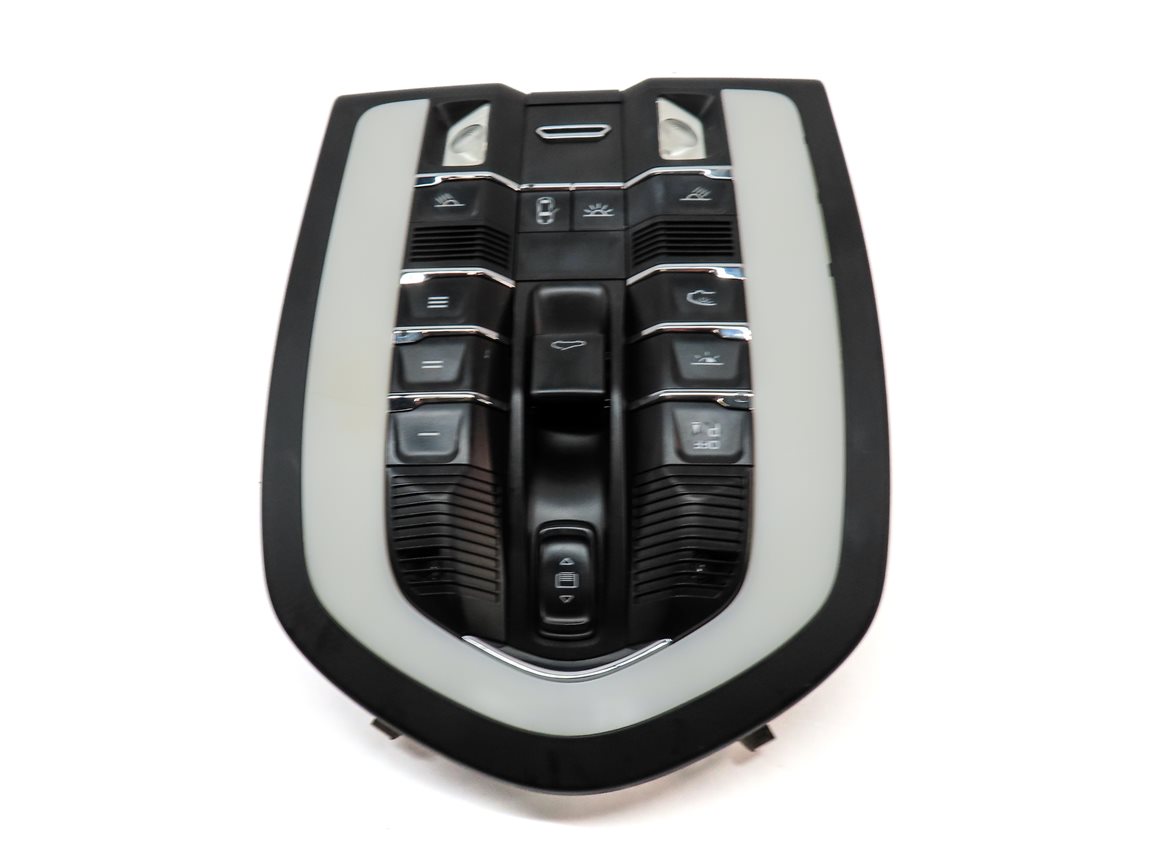 Thumbnail 4: 2018 PORSCHE MACAN (95B) FRONT CENTER ROOF DOME LIGHT ASSEMBLY (Black)