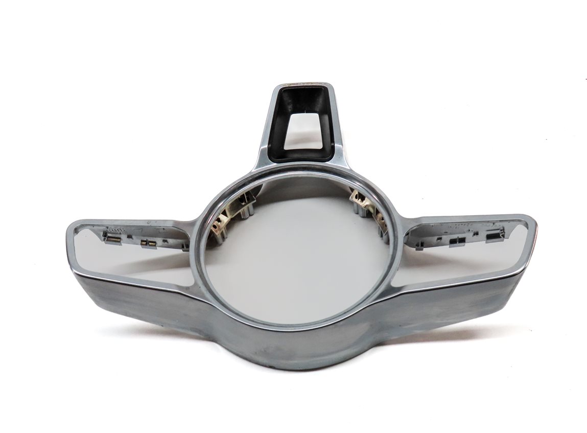 Thumbnail 16: 2018 PORSCHE MACAN (95B) STEERING WHEEL TRIM SET 5 (BLACK & SILVER)