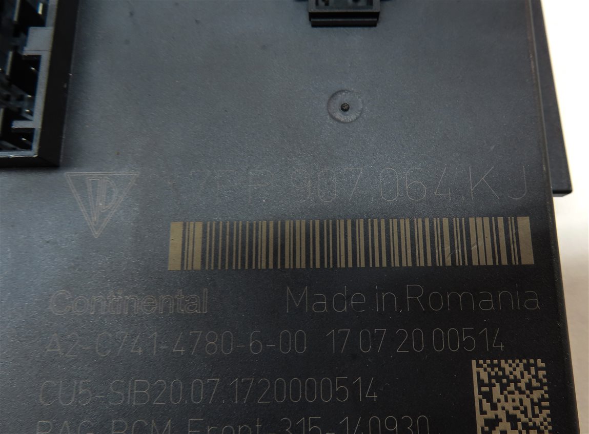 Thumbnail 12: 15-19 PORSCHE MACAN (95B) ENGINE BODY ECM SPEEDOMETER IMMOBILIZER MODULE KEY SET