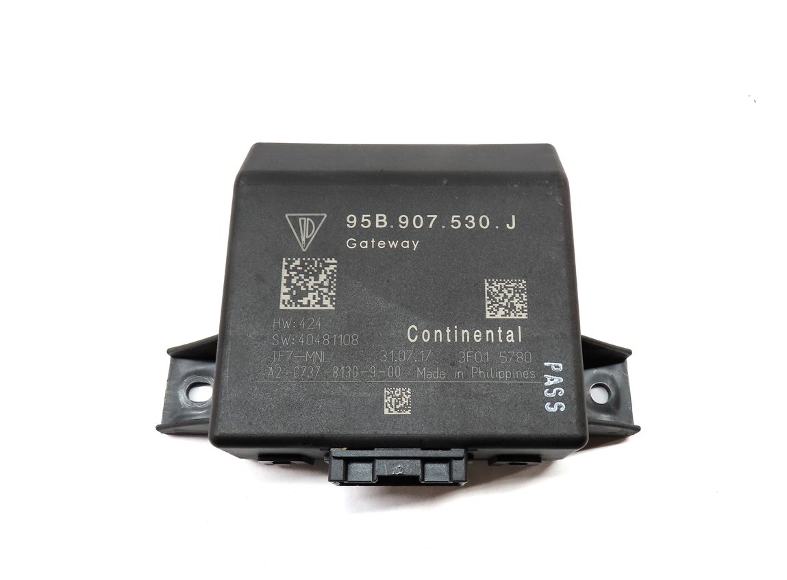 Thumbnail 9: 15-19 PORSCHE MACAN (95B) ENGINE BODY ECM SPEEDOMETER IMMOBILIZER MODULE KEY SET
