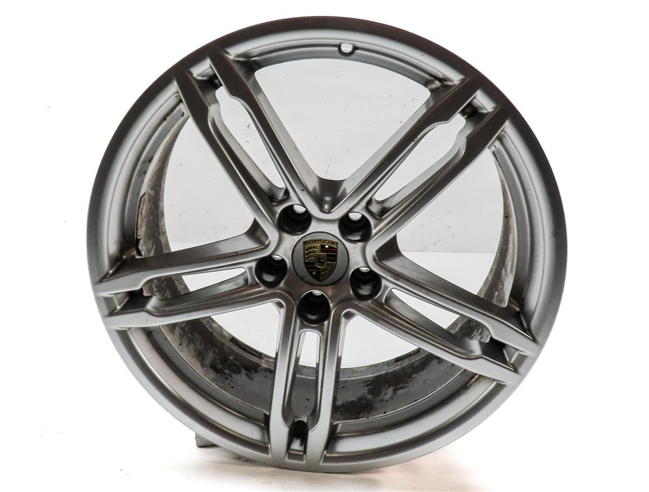2015-2018 PORSCHE MACAN 95B 19x8 INCH ALUMINUM ALLOY 5 DOUBLE 10 SPOKE WHEEL RIM