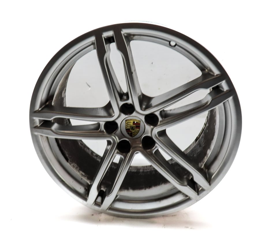 15-21 PORSCHE MACAN (95B) 19x9 INCH 5 DOUBLE 10 SPOKE ALUMINUM ALLOY WHEEL RIM