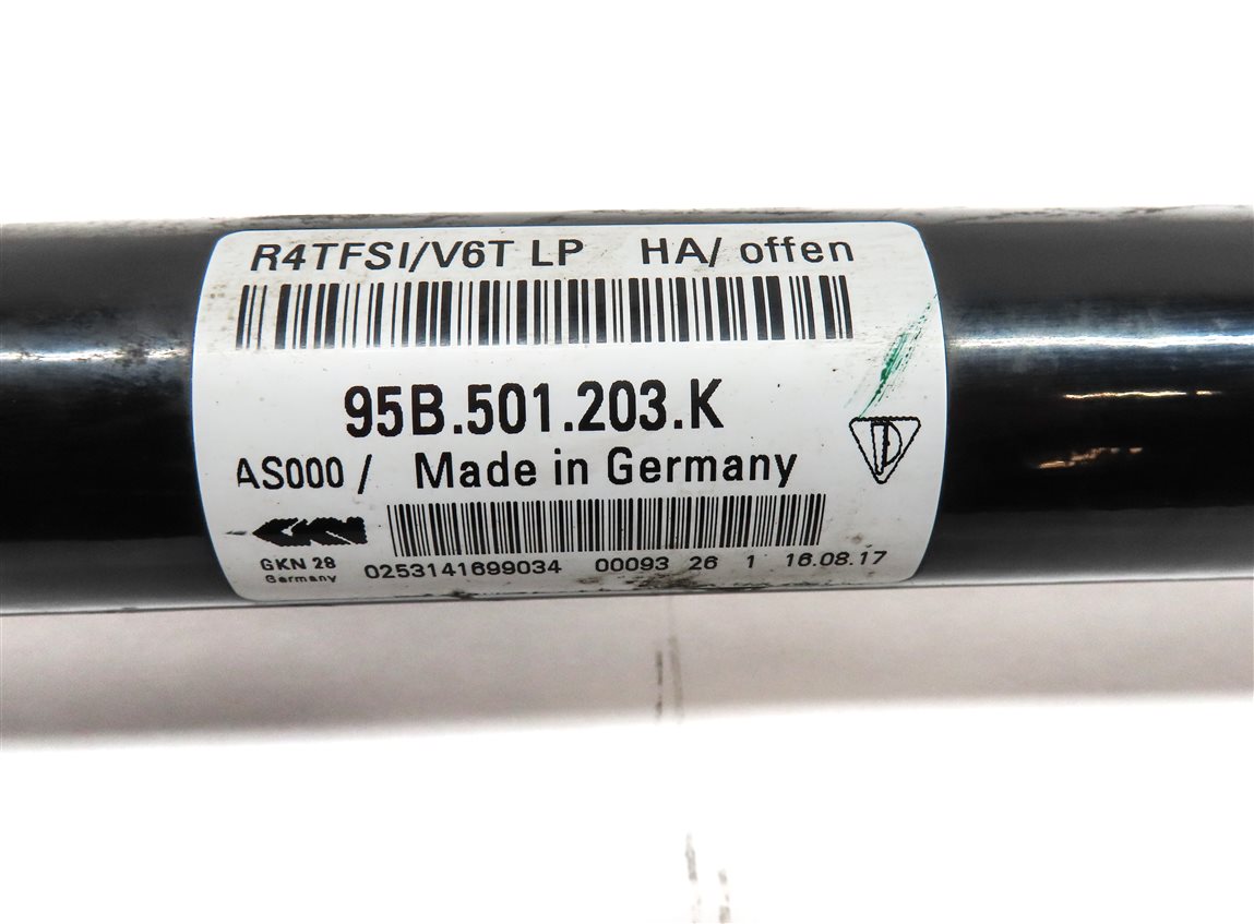 Thumbnail 6: 17-19 PORSCHE MACAN (95B) 2.0L 3.0L REAR RIGHT AXLE SHAFT (w/o TORQUE VECTORING)