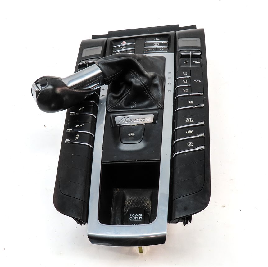 Thumbnail 2: 17-18 PORSCHE MACAN 95B FRONT SEAT HEAT AC HEATER CLIMATE CONTROL w/ SHIFT KNOB