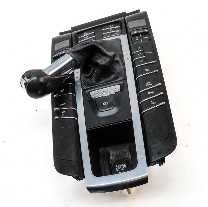 Thumbnail 3: 17-18 PORSCHE MACAN 95B FRONT SEAT HEAT AC HEATER CLIMATE CONTROL w/ SHIFT KNOB