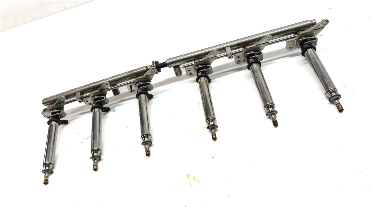 Thumbnail 3: 2013 MERCEDES E350 (W212) 3.5L (276.952) ENGINE FUEL INJECTOR SET/6 w/ RAIL