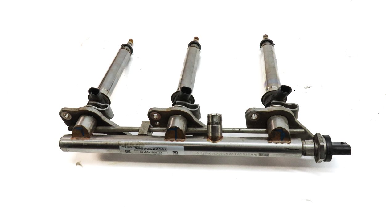 Thumbnail 6: 2013 MERCEDES E350 (W212) 3.5L (276.952) ENGINE FUEL INJECTOR SET/6 w/ RAIL