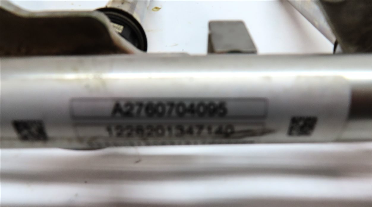 Thumbnail 7: 2013 MERCEDES E350 (W212) 3.5L (276.952) ENGINE FUEL INJECTOR SET/6 w/ RAIL