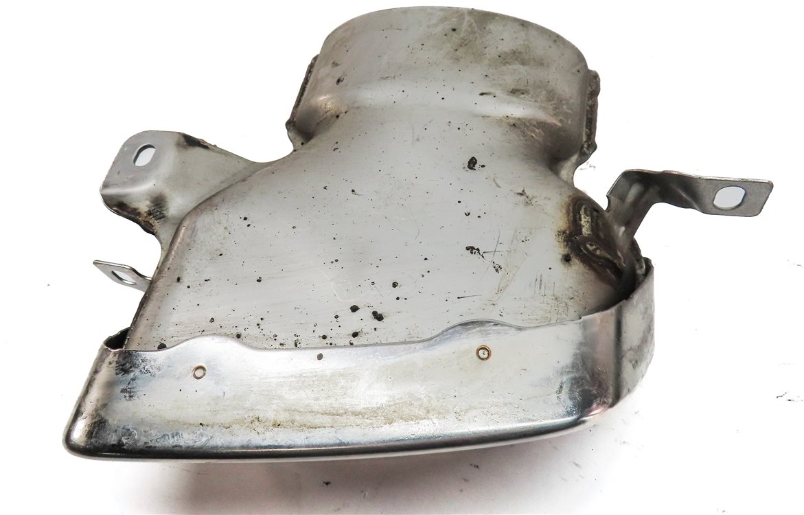 Thumbnail 5: 12-13 MERCEDES E350 W212 REAR LEFT & RIGHT EXHAUST MUFFLER TIP SET/2 (CHROME)