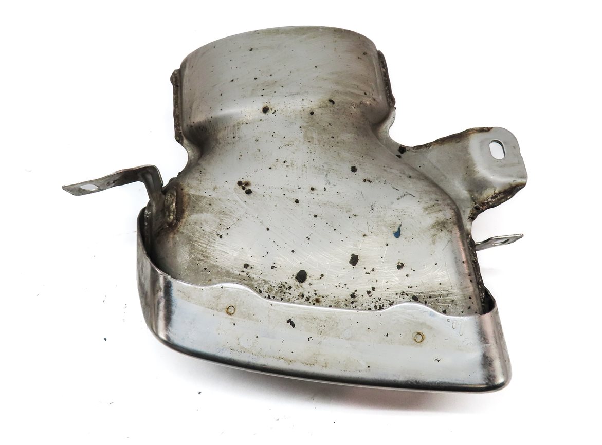 Thumbnail 6: 12-13 MERCEDES E350 W212 REAR LEFT & RIGHT EXHAUST MUFFLER TIP SET/2 (CHROME)