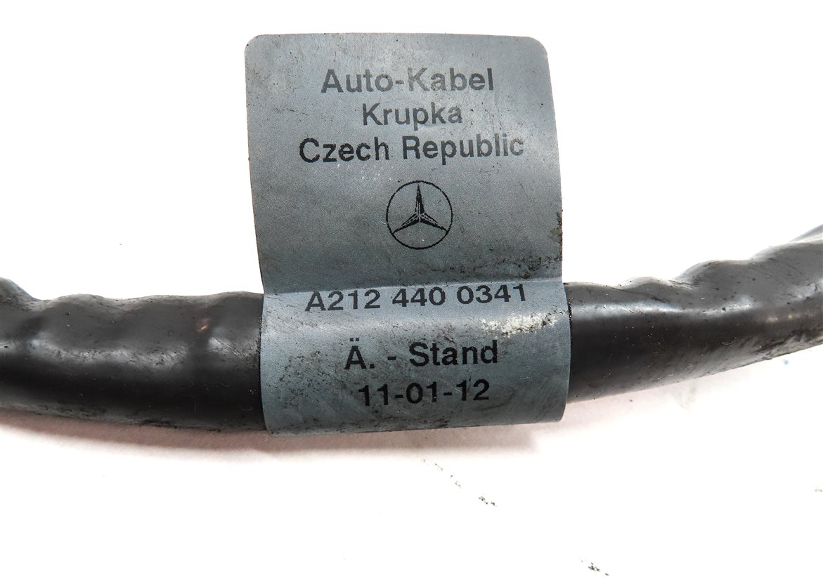 Thumbnail 4: 2013 MERCEDES E350 (W212) 3.5L (276.952) ENGINE STARTER WIRE WIRING HARNESS