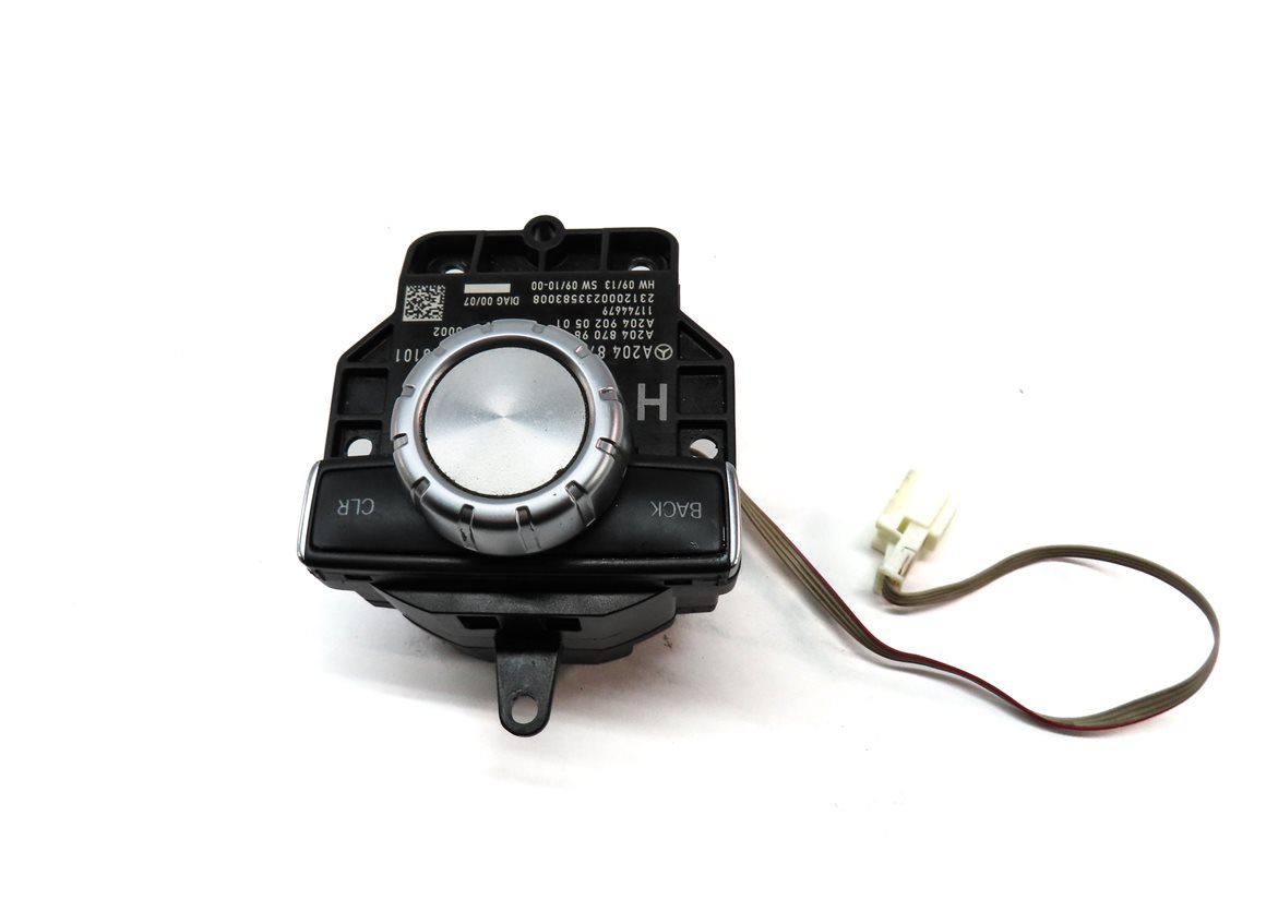 Thumbnail 4: 2013 MERCEDES E350 (W212) CENTER CONSOLE MEDIA MMI SELECTOR DIAL SWITCH MODULE
