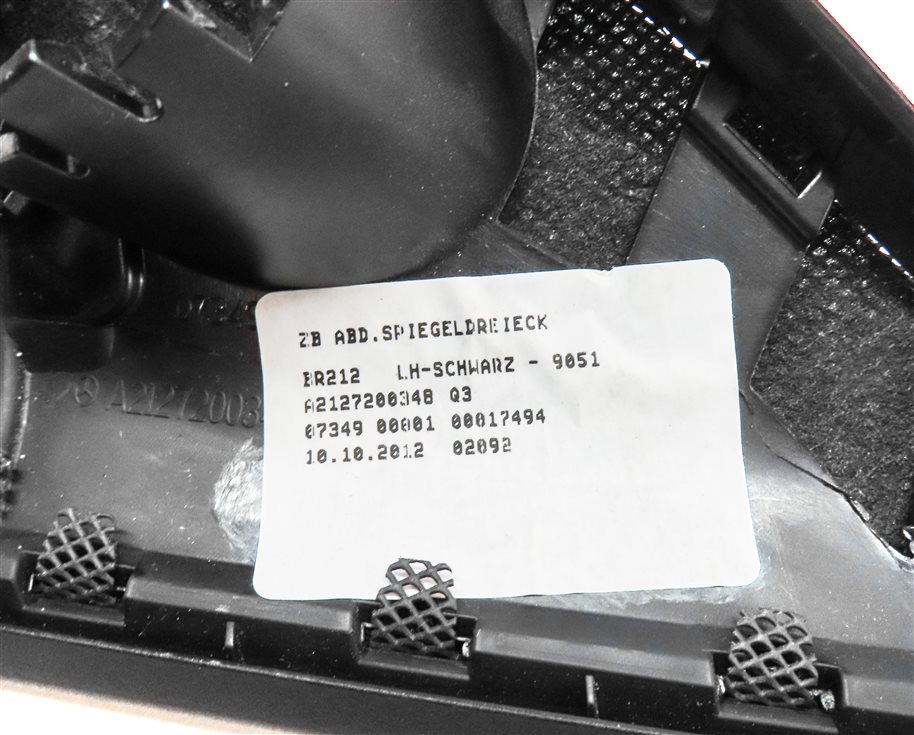 Thumbnail 6: 2013 MERCEDES E350 (W212) HARMAN KARDON FRONT LEFT DRIVER SPEAKER GRILLE COVER