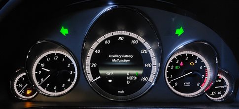 Thumbnail 2: 12-13 MERCEDES E CLASS W212 W207 SPEEDOMETER INSTRUMENT GAUGE CLUSTER (154k)