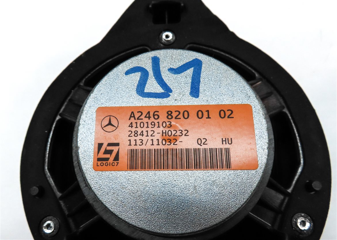 Thumbnail 13: 2013 MERCEDES E350 (W212) LOGIC 7 AUDIO SOUND SYSTEM SPEAKER SUBWOOFER SET/13