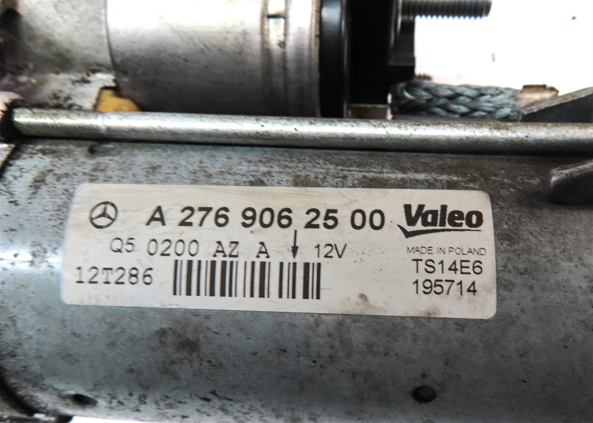 Thumbnail 7: 12-19 MERCEDES C350 E350 GLE350 GLE400 ML350 R350 SLK350 - 3.5L STARTER MOTOR