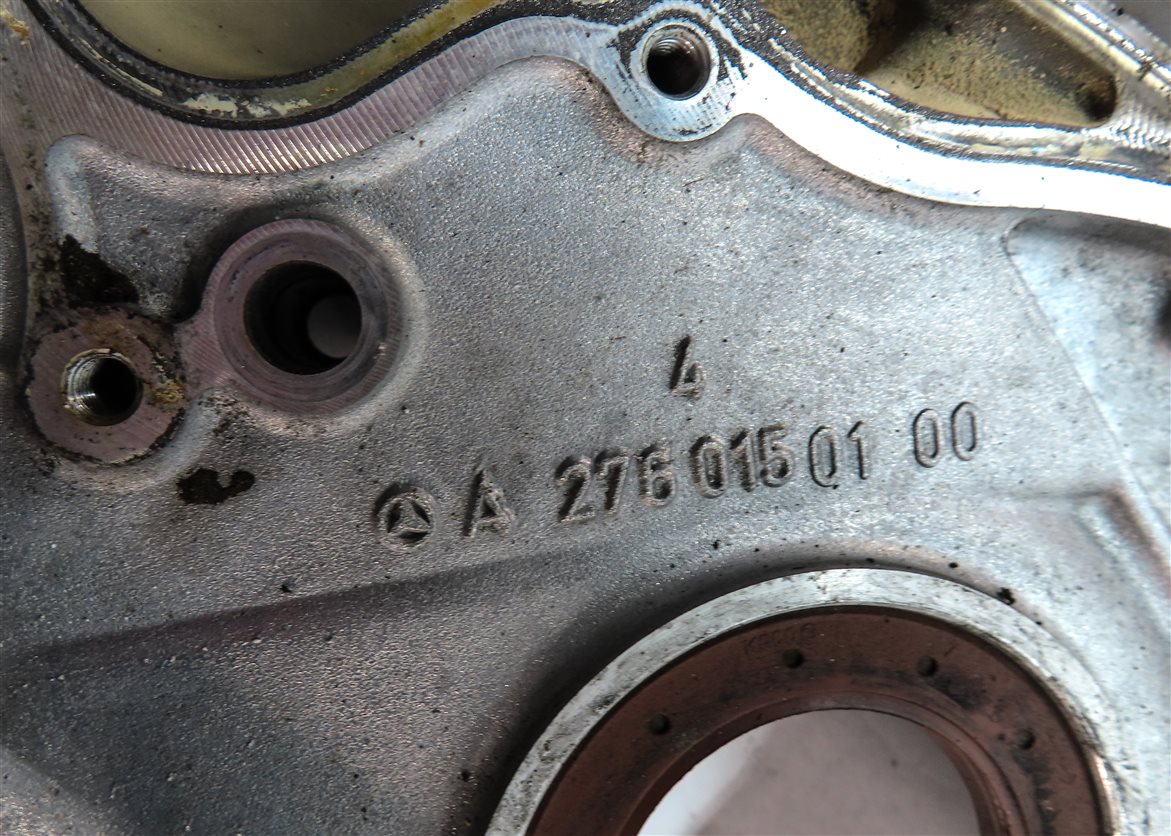 Thumbnail 8: 12-20 C E GLC GLE GLK ML S SLC CLS SLK (W204 W212 W166) 3.5L M276 TIMING COVER