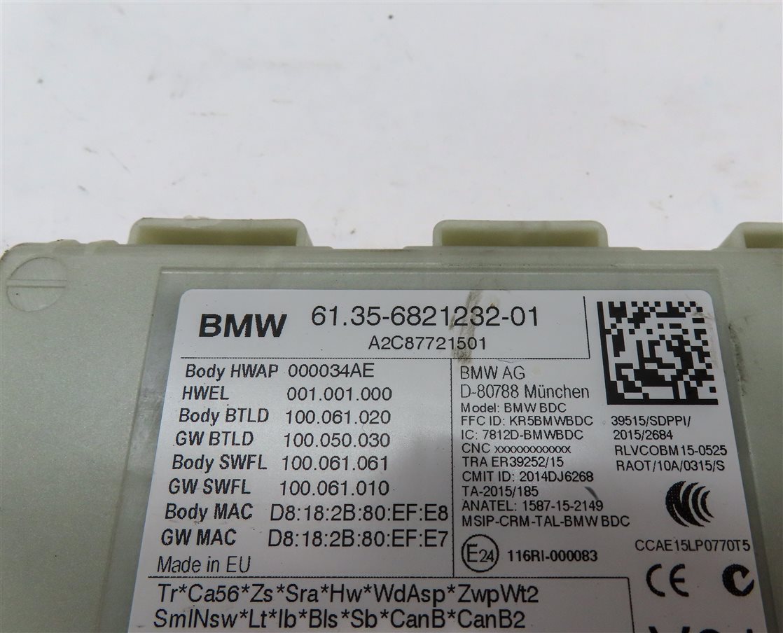 Thumbnail 9: 2016-2019 BMW M550i 750i ALPINA B7 (G11) BODY ENGINE CONTROL MODULE & KEY SET